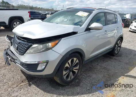 2012 Kia Sportage Sx z USA, uszkodzony, nr VIN KNDPC3A66C7276527